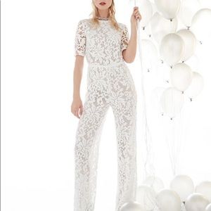 White Sequin DVF Jumper